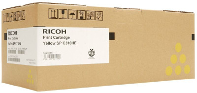 Тонер-картридж Ricoh Print Cartridge SPC310HE (yellow), 6000 стр.