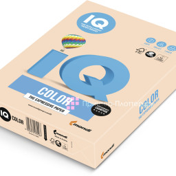 Бумага Mondi IQ Color Pale SA24, матовая, A4 (210 x 297 мм), 80 г/кв.м, темно-кремовая (500 листов)