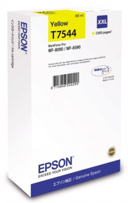 Картридж Epson T7544 XXL (yellow)