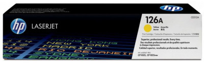 Тонер-картридж HP 126A (yellow), 1000 стр.