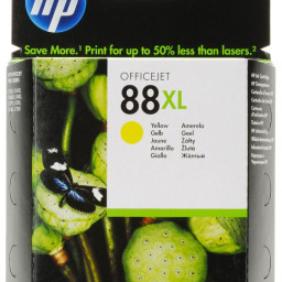 Картридж HP 88XL (yellow), 19 мл