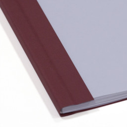 Обложки OPUS C-Bind SoftClear D, A4, 20 мм, мягкие, бордовые, 10 шт.