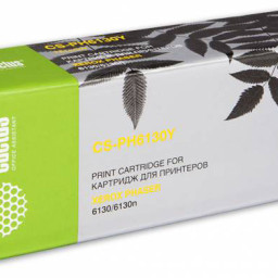 Картридж лазерный Cactus CS-PH6130Y 106R01284 желтый (1900 стр.) для Xerox Phaser 6130/6130n