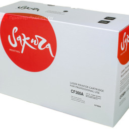 Тонер-картридж SAKURA CF360A для HP Color LaserJet Enterprise M553, M552dn (black), 6000  (PP052267)