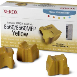 Чернила Xerox Solid Ink Phaser 8560 (yellow) набор, 3 x 1000 стр.