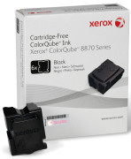 Чернила Xerox Cartridge-Free ColorQube 8870 (black) набор, 6 x 2780 стр.