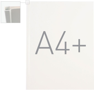 Обложки OPUS C-Bind Softlux C, A4, 16 мм, мягкие, белые, 10 шт.