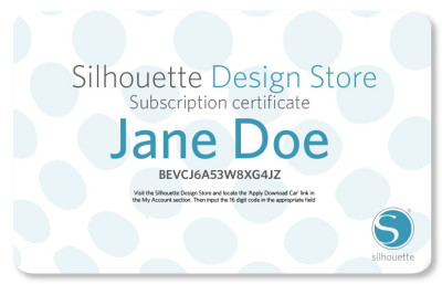 Silhouette электронная карта онлайн покупок на $10