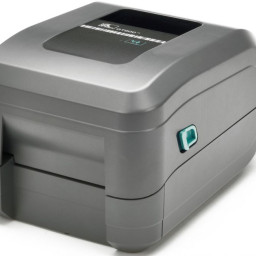 Термотрансферный принтер Zebra GT800 300 DPI, EU/UK Cords, RS232, USB, Ethernet, нож