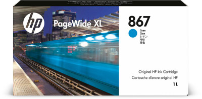 Картридж HP 867 Ink Cartridge (cyan), 1 л