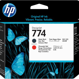 Печатающая головка HP 774 Printhead (matte black, chromatic red)