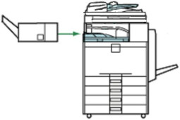Ricoh опция сортировки сдвигом Internal Shift Tray Type SH3060