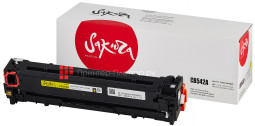 Тонер-картридж SAKURA CB542A для HP Color LaserJet (yellow), 1500 стр. (PP051383)