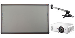 Интерактивный комплект Classic Solution CS-IR-85Tu (доска, проектор ViewSonic PS502X, крепление Classic Solution CS-PRS-15W)