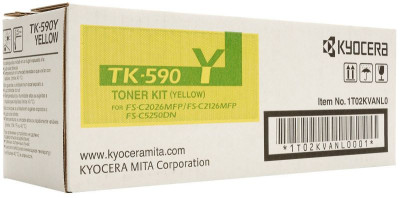 Тонер-картридж Kyocera Toner Kit TK-590Y (yellow), 5000 стр. (PP013737)