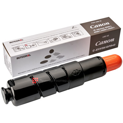 Тонер-картридж Integral Toner EXV-39 для Canon, 30200 стр.