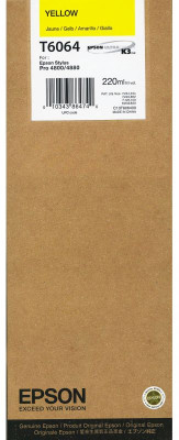 Картридж Epson T6064 (yellow) 220 мл