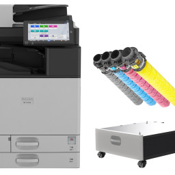 МФУ Ricoh IM C2510 компл. (осн.блок, АПД, тумба Low Cabinet Type 77, тонер уменьшенный)