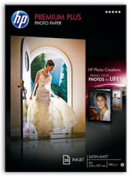 Бумага HP Premium Matte Photo Paper, матовая, A4 (210 x 297 мм), 280 г/кв.м (20 листов)