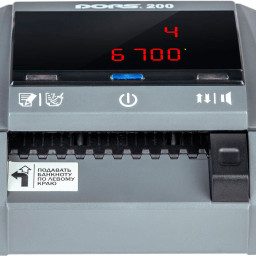 Детектор банкнот DORS 200 c АКБ