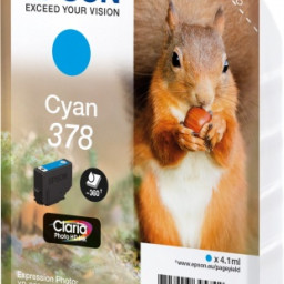 Картридж Epson Claria Photo HD Ink 378 (cyan), 4,1мл