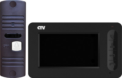 Комплект цветного видеодомофона CTV-DP400-B