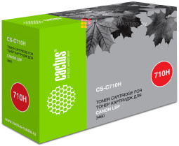 Картридж лазерный Cactus CS-C710H черный (12000стр.) для Canon LBP 3460