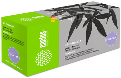 Блок фотобарабана Cactus CS-FAD412A черный ч/б:6000стр. для MB1900/MB1900ru/MB2000/MB2000ru Panasonic