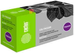 Картридж лазерный Cactus CS-TN3330 черный (3000стр.) для Brother HL-5440D/5450DN/5470DW/6180DW/DCP8110/8250/MFC-8520/8950