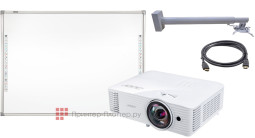 Интерактивный комплект Donview DB-82IND-H03 (доска, проектор Acer S1386WH, крепеж для проектора телескопический FIX P800-1400, кабель HDMI)