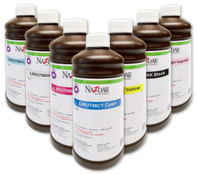 УФ-чернила Nazdar 706 (white), 1 л