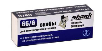 Скобы для степлера Shark 66/6, 5000 шт.
