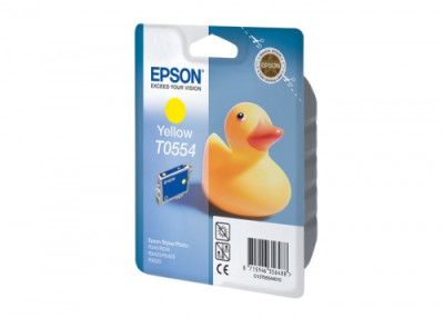Картридж Epson T0554 (yellow)