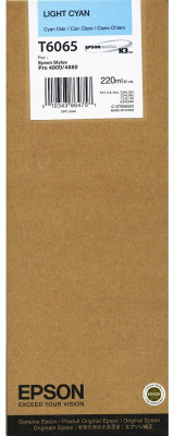 Картридж Epson T6065 (light cyan) 220 мл
