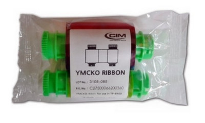 Картридж YMCKO (цветной), 200 карт