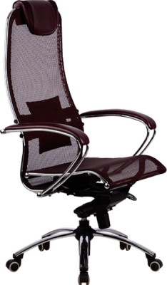 Офисное кресло Метта SAMURAI S-1 (темно-бордовый)