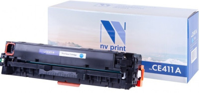 Картридж NVP совместимый NV-CE411A Cyan для HP Color LaserJet 300 MFP M375nw/ 400 MFP M475dn/ 400 MFP M475dw/ 300 M351a/ 400 M451dn/ 400 M451dw/ 400 M451nw (2600k)
