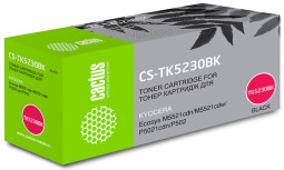 Картридж лазерный Cactus CS-TK5230BK черный (2600 стр.) для Kyocera Ecosys M5521cdn/M5521cdw/P5021cdn/P5021cdw