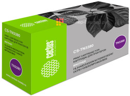 Картридж лазерный Cactus CS-TN3380 черный (8000стр.) для Brother HL-5440D/5450DN/5470DW/6180DW/DCP8110/8250/MFC-8520/8950