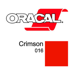 Пленка Oracal 8500 F016 (алый), 80мкм, 1260мм x 50м (4011363185569)