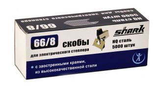 Скобы для степлера Shark 66/8, 5000 шт.