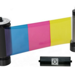 Картридж YMCKO (цветной), 250 карт