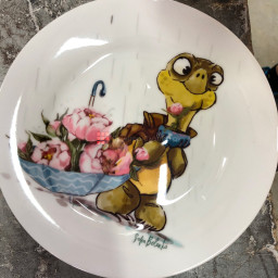 Тарелка керамическая, белая, 200 мм (PP093847)