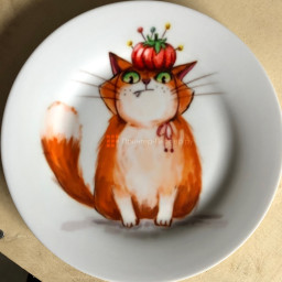 Тарелка керамическая, белая, 200 мм (PP093847)