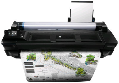 Струйный плоттер HP DesignJet T520 ePrinter 914 мм (без стенда) (PP035730)