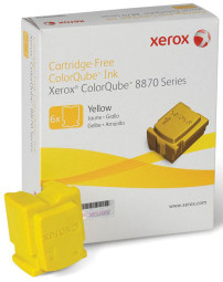 Чернила Xerox Cartridge-Free ColorQube 8870 (yellow) набор, 6 x 2880 стр.