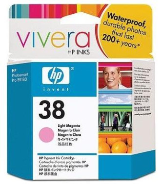 Картридж HP 38 (light magenta) 27мл