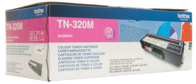Тонер-картридж Brother TN-320M (magenta), 1500 стр