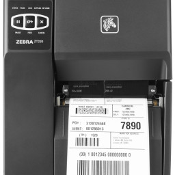 Термопринтер Zebra ZT220 300 DPI, RS232, USB, Ethernet