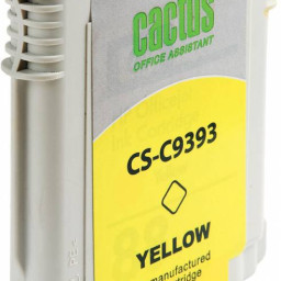 Картридж струйный Cactus CS-C9393 №88 желтый (29 мл) для HP DJ Pro K550